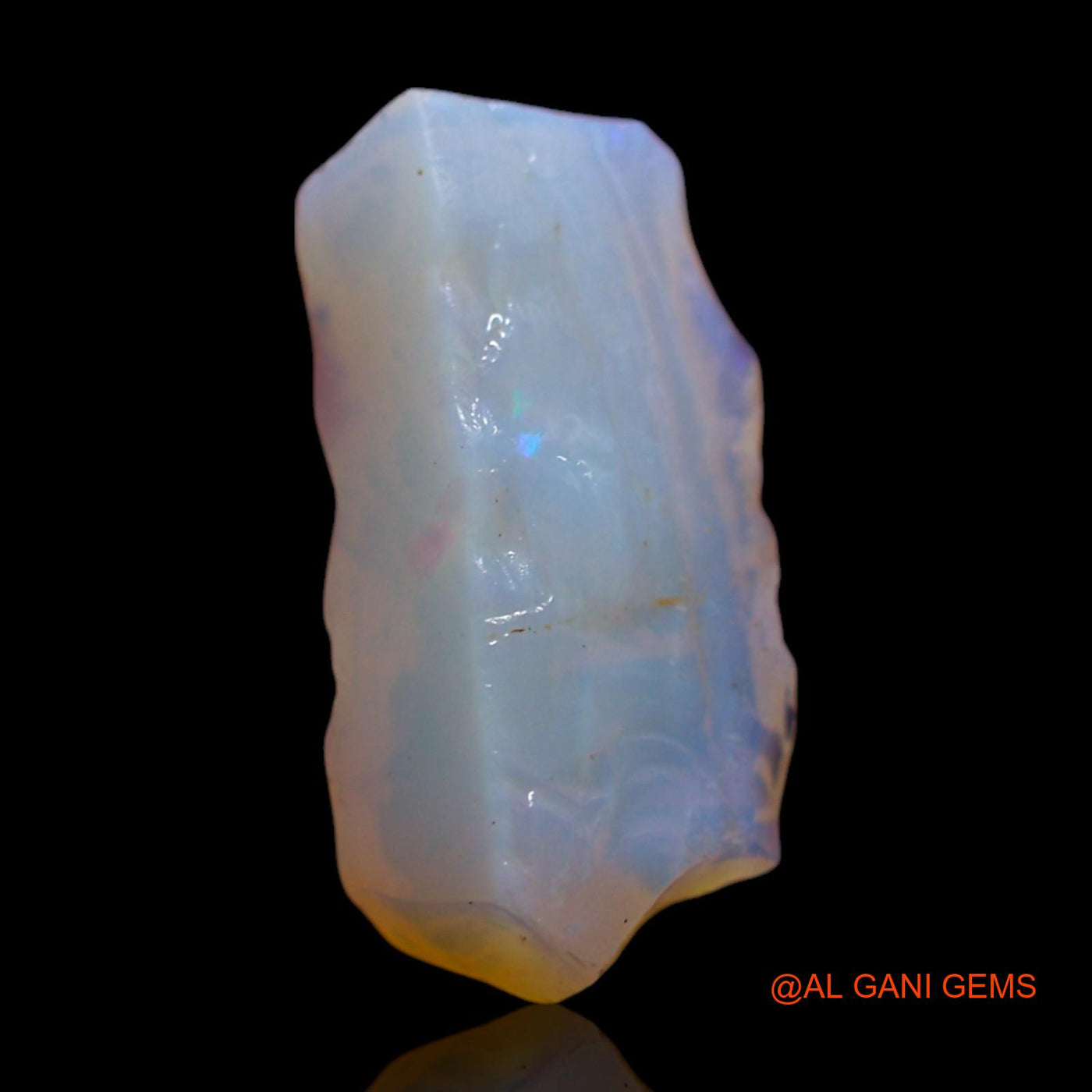1.50 Cts Natural Australian Fire Opal Loose Gemstone Fancy Rough 12x6x4 mm RG-547