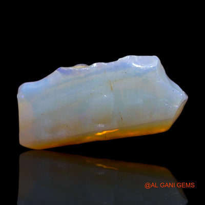 1.50 Cts Natural Australian Fire Opal Loose Gemstone Fancy Rough 12x6x4 mm RG-547