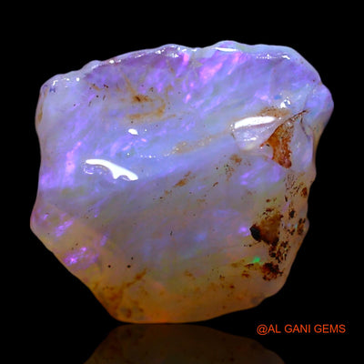 1.00 Cts Unheated Australian Fire Opal Loose Gemstone Fancy Rough Natural 10x9x3 mm RG-554