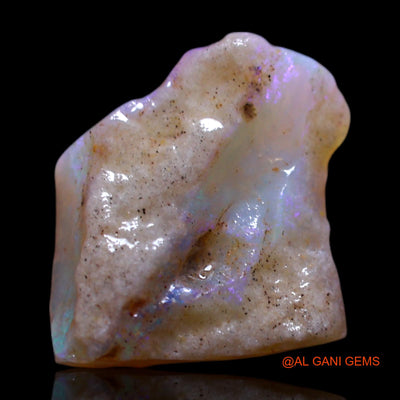 2.00 Cts Natural Australian Fire Opal Loose Gemstone Fancy Rough 13x9x3 mm RG-555