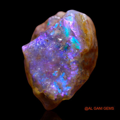 Natural Untreated Fire Opal Loose Gemstone Fancy Rough From Australia 3.00 Cts 12x9x5 mm RG-556