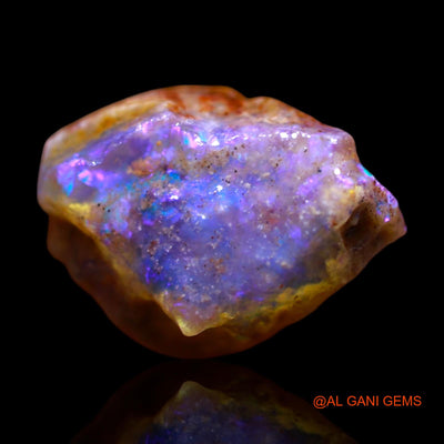 Natural Untreated Fire Opal Loose Gemstone Fancy Rough From Australia 3.00 Cts 12x9x5 mm RG-556