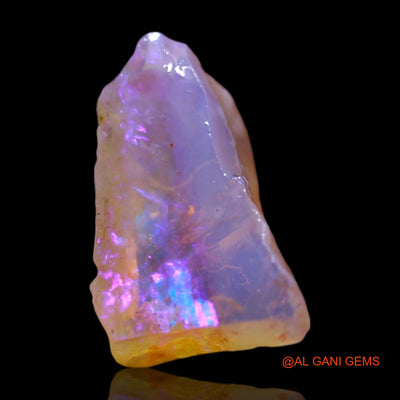 Natural Untreated Fire Opal Loose Gemstone Fancy Rough From Australia 2.00 Cts 12x7x5 mm RG-557