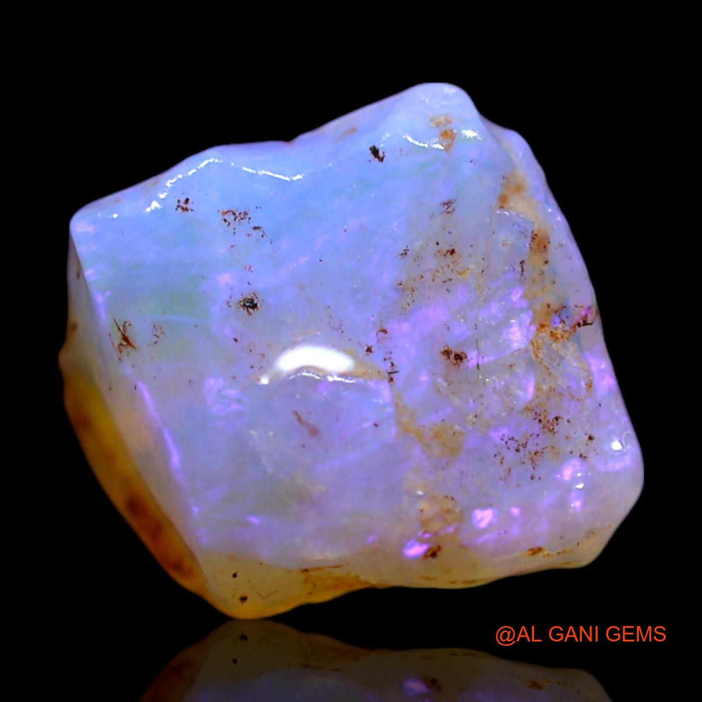 2.00 Cts Natural Australian Fire Opal Loose Gemstone Fancy Rough 10x9x5 mm RG-559