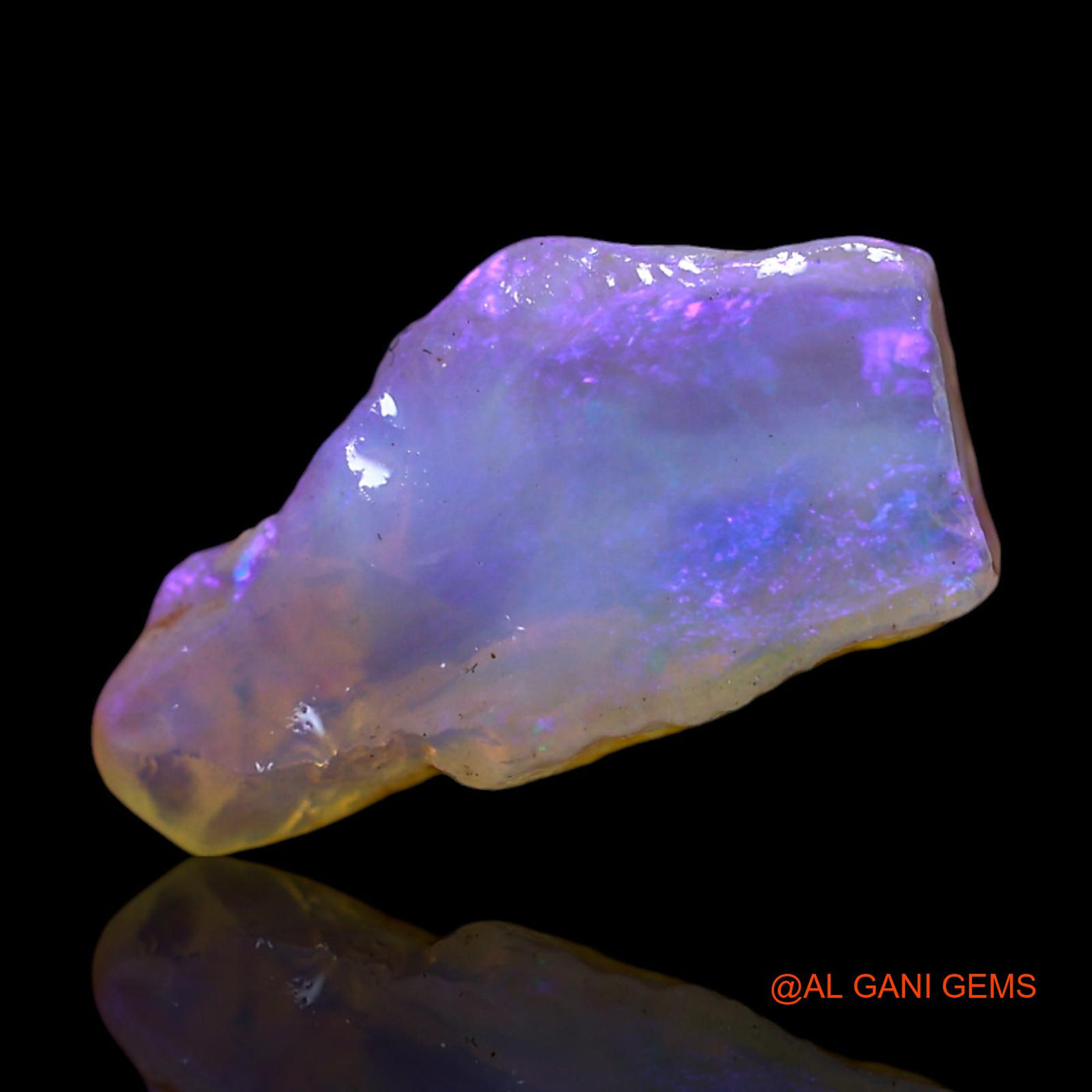 3.00 Cts Natural Australian Fire Opal Loose Gemstone Fancy Rough 14x9x7 mm RG-55