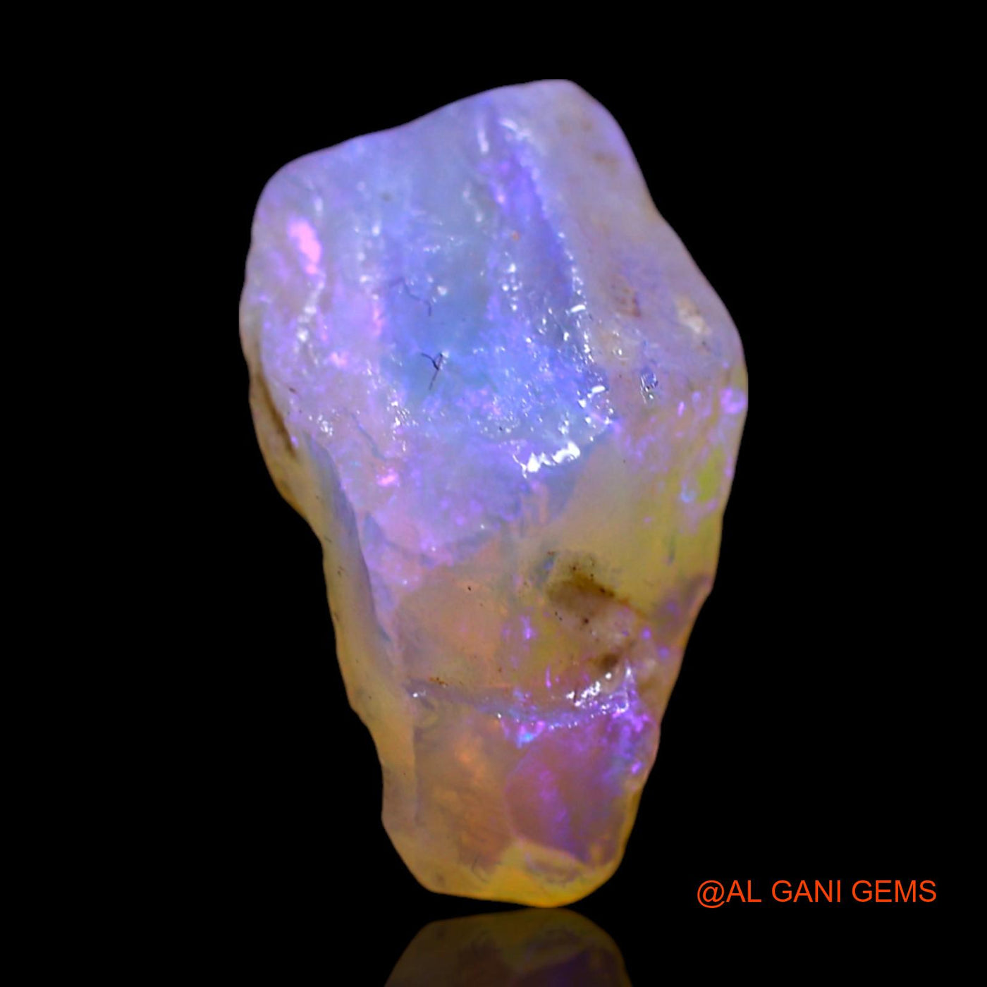 3.00 Cts Natural Australian Fire Opal Loose Gemstone Fancy Rough 14x9x7 mm RG-55