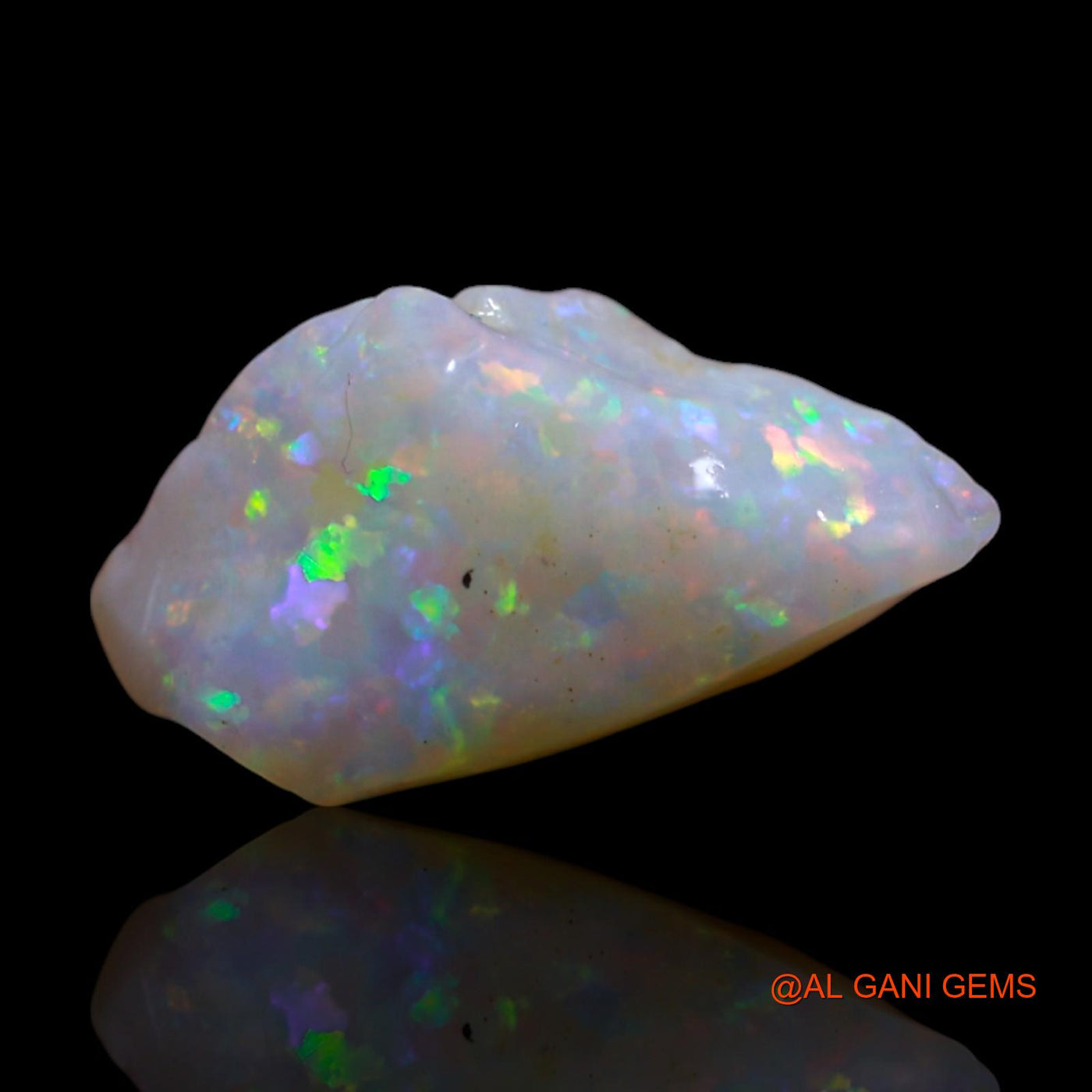 2.00 Cts Natural Australian Fire Opal Fancy Rough Loose Gemstone For Jewelry 12x8x4 mm RG-561