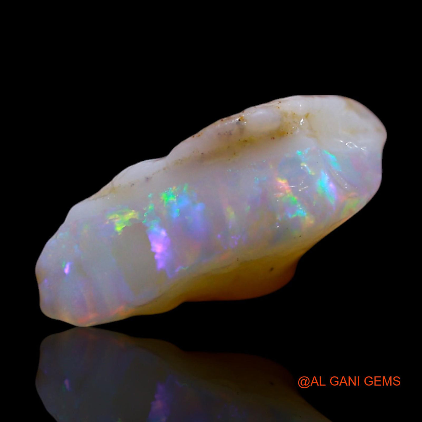 2.00 Cts Natural Australian Fire Opal Fancy Rough Loose Gemstone For Jewelry 12x8x4 mm RG-561