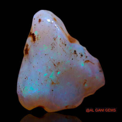 Natural Untreated Fire Opal Loose Gemstone Fancy Rough From Australia 1.00 Cts 11x9x3 mm RG-562