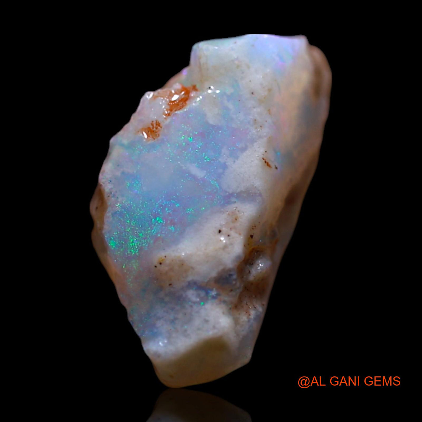 1.80 Cts Natural Australian Fire Opal Loose Gemstone Fancy Rough 12x6x5 mm RG-566