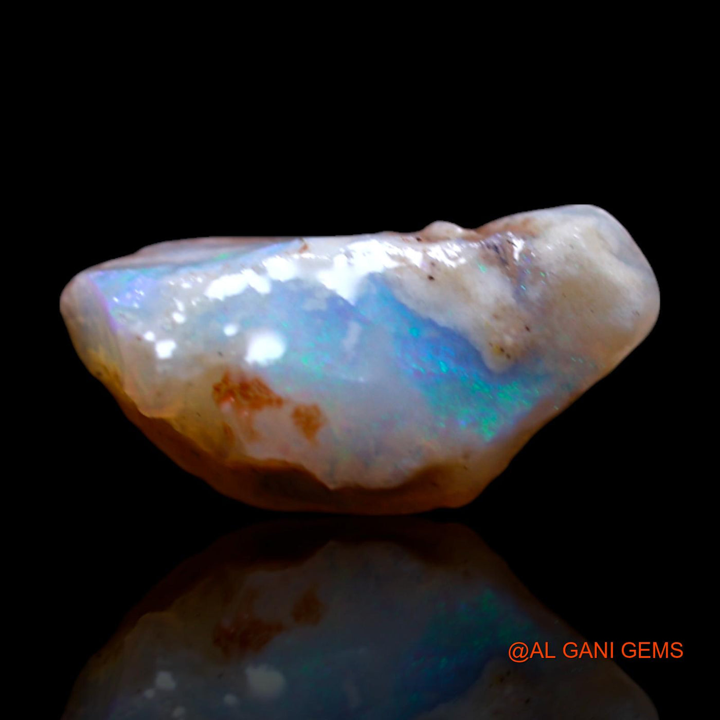 1.80 Cts Natural Australian Fire Opal Loose Gemstone Fancy Rough 12x6x5 mm RG-566