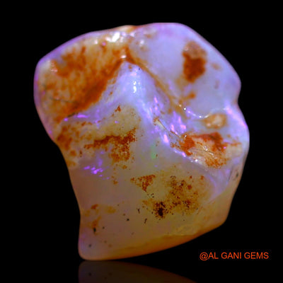 Natural Fire Opal Gemstone 2.00 Cts Loose Fancy Rough From Australia 9x8x6 mm RG-569
