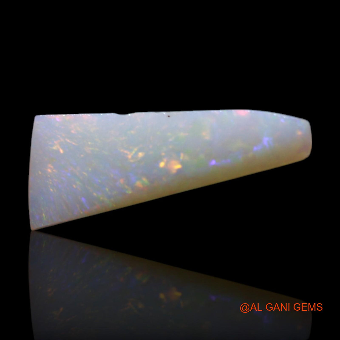 Natural Untreated Fire Opal Loose Gemstone Fancy Rough From Australia 1.00 Cts 13x5x2 mm RG-571