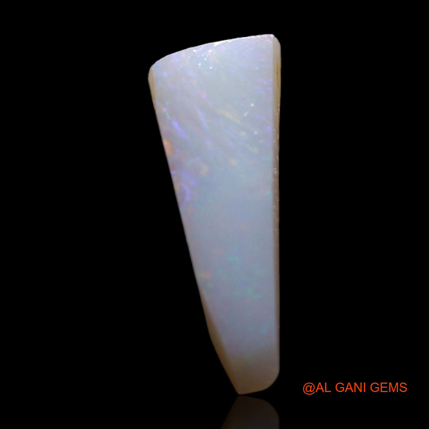 Natural Untreated Fire Opal Loose Gemstone Fancy Rough From Australia 1.00 Cts 13x5x2 mm RG-571