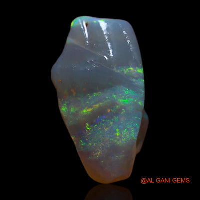 Natural Untreated Fire Opal Loose Gemstone Fancy Rough From Australia 1.00 Cts 11x6x4 mm RG-572