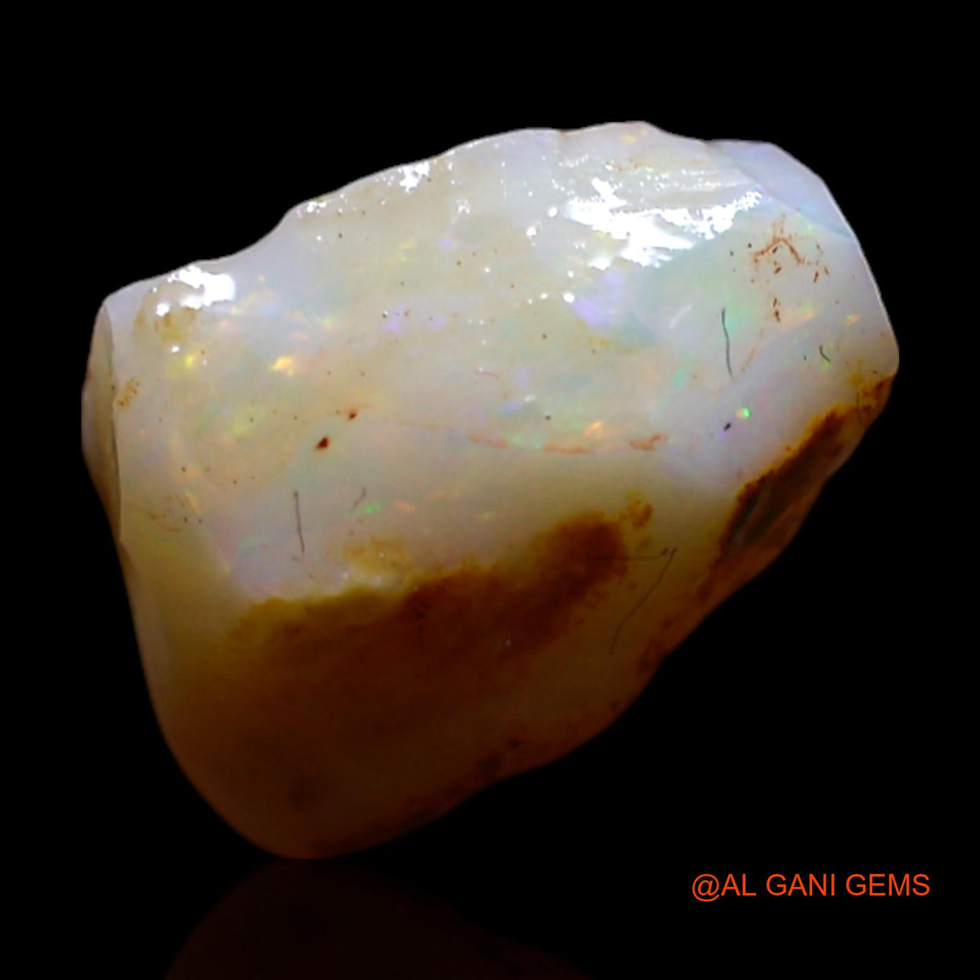 2.00 Cts Natural Australian Fire Opal Fancy Rough Loose Gemstone For Jewelry 10x7x5 mm RG-575