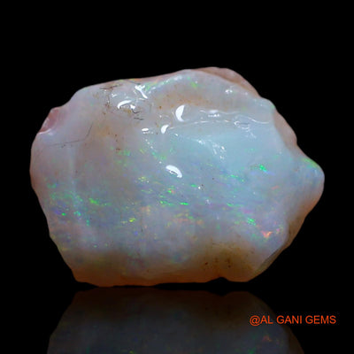 1.00 Cts Natural Australian Fire Opal Loose Gemstone Fancy Rough 11x8x3 mm RG-576