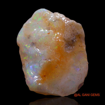 1.00 Cts Natural Australian Fire Opal Loose Gemstone Fancy Rough 11x8x3 mm RG-576