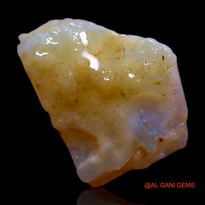 1.00 Cts Natural Australian Fire Opal Loose Gemstone Fancy Rough 11x9x4 mm RG-579