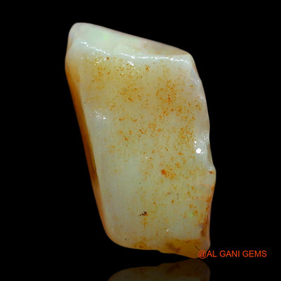 Natural Untreated Fire Opal Loose Gemstone Fancy Rough From Australia 4.00 Cts 16x7x5 mm RG-57