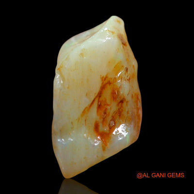 Natural Untreated Fire Opal Loose Gemstone Fancy Rough From Australia 4.00 Cts 16x7x5 mm RG-57