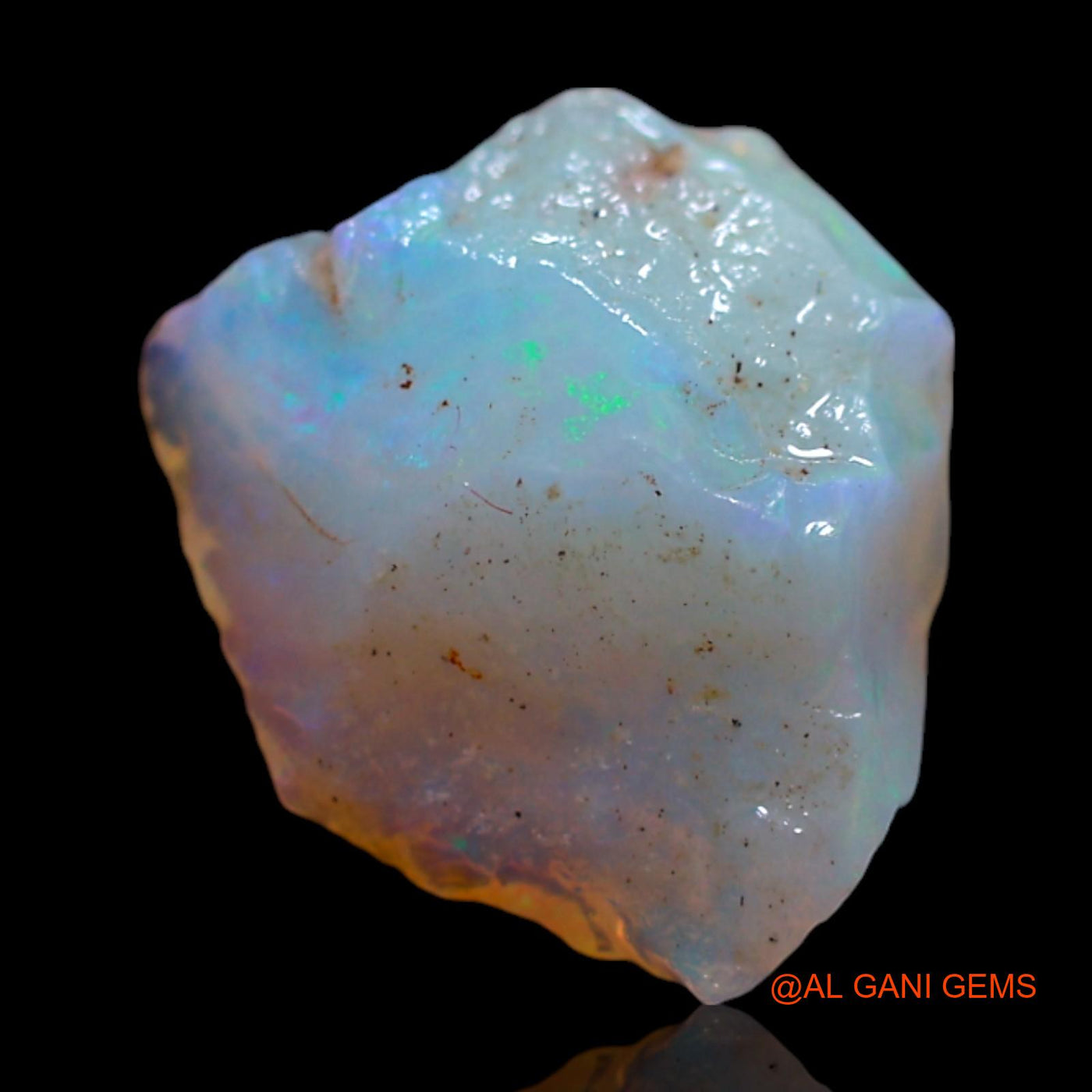 1.80 Cts Natural Australian Fire Opal Fancy Rough Loose Gemstone For Jewelry 10x9x4 mm RG-582