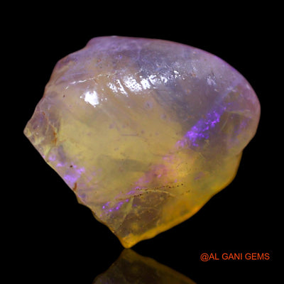 2.00 Cts Natural Australian Fire Opal Fancy Rough Loose Gemstone For Jewelry 9x9x5 mm RG-585
