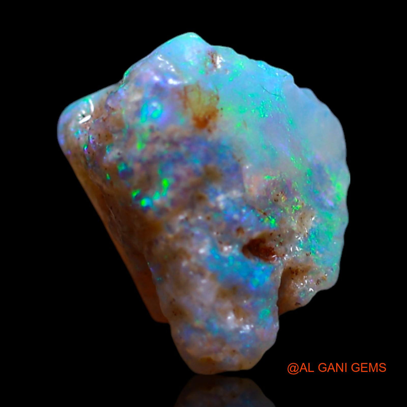 2.00 Cts Natural Australian Fire Opal Fancy Rough Loose Gemstone For Jewelry 10x7x6 mm RG-586