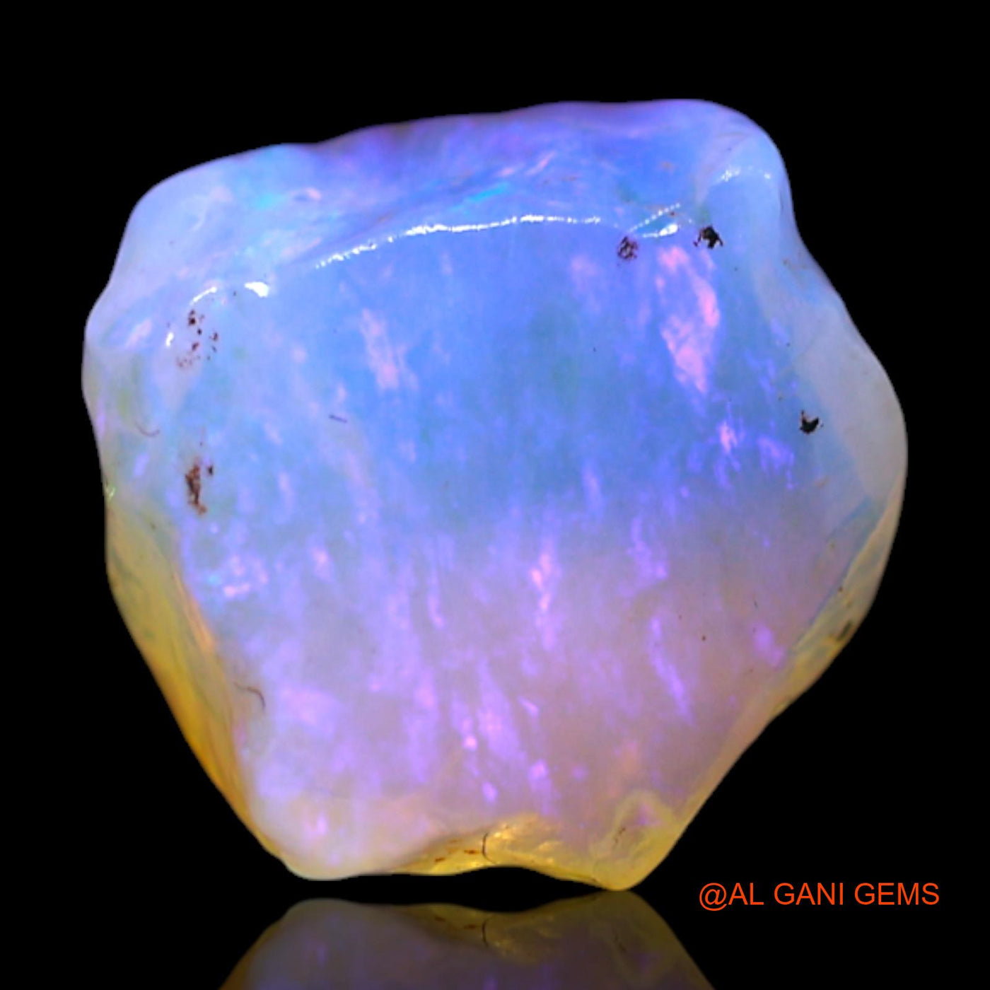 2.00 Cts Natural Australian Fire Opal Loose Gemstone Fancy Rough 10x9x5 mm RG-587