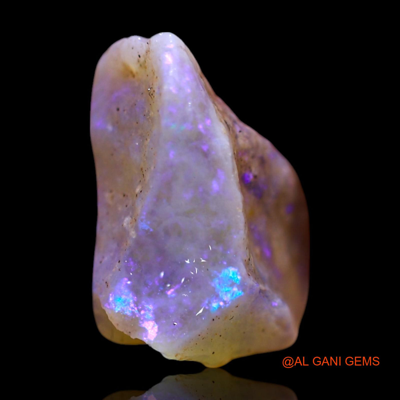 4.00 Cts Unheated Australian Fire Opal Loose Gemstone Fancy Rough Natural 13x12x6 mm RG-58