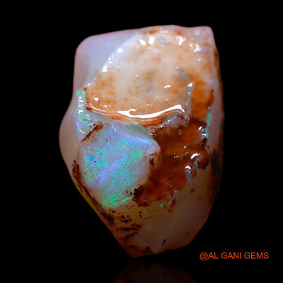 1.00 Cts Natural Australian Fire Opal Loose Gemstone Fancy Rough 10x7x4 mm RG-590