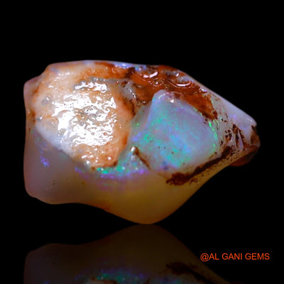 1.00 Cts Natural Australian Fire Opal Loose Gemstone Fancy Rough 10x7x4 mm RG-590