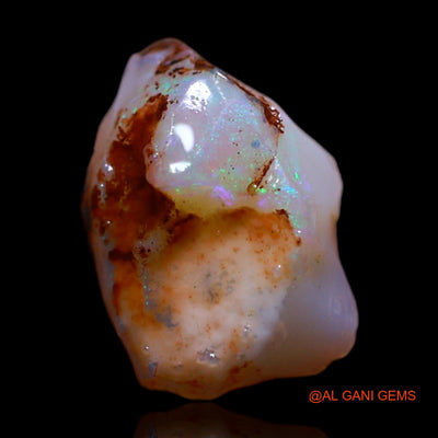 1.00 Cts Natural Australian Fire Opal Loose Gemstone Fancy Rough 10x7x4 mm RG-590