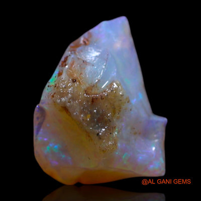 1.70 Cts Natural Australian Fire Opal Loose Gemstone Fancy Rough 10x6x6 mm RG-592
