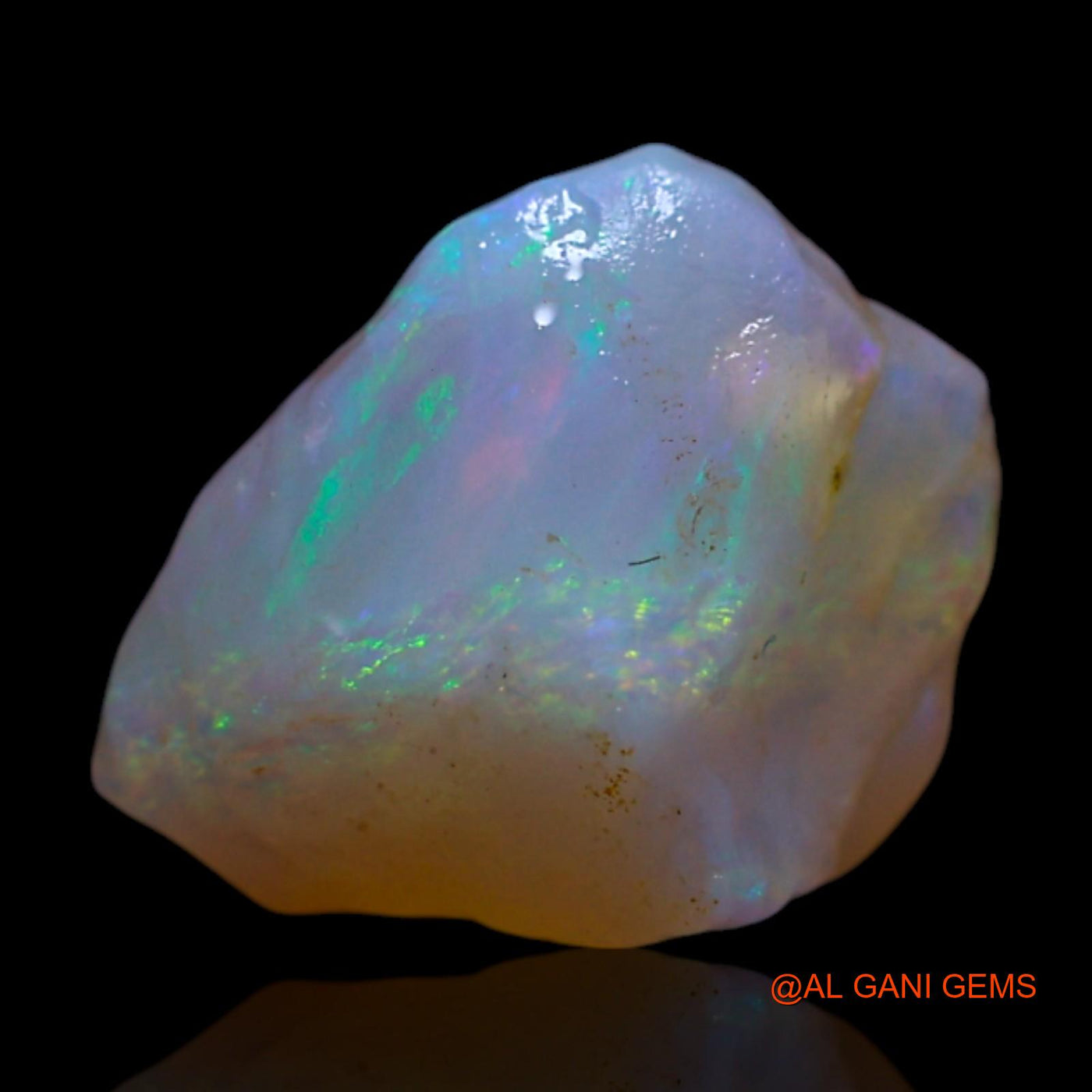 2.00 Cts Natural Australian Fire Opal Loose Gemstone Fancy Rough 10x7x6 mm RG-593