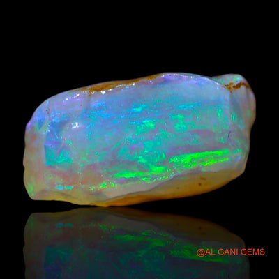 1.50 Cts Natural Australian Fire Opal Loose Gemstone Fancy Rough 10x6x5 mm RG-595