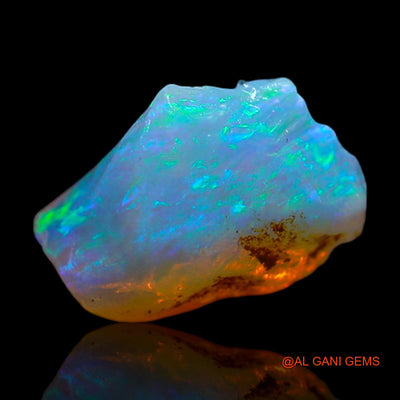 1.50 Cts Natural Australian Fire Opal Loose Gemstone Fancy Rough 10x6x5 mm RG-595