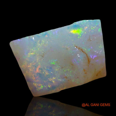 Natural Untreated Fire Opal Loose Gemstone Fancy Rough From Australia 2.00 Cts 8x7x5 mm RG-596