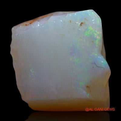 Natural Untreated Fire Opal Loose Gemstone Fancy Rough From Australia 2.00 Cts 8x7x5 mm RG-596