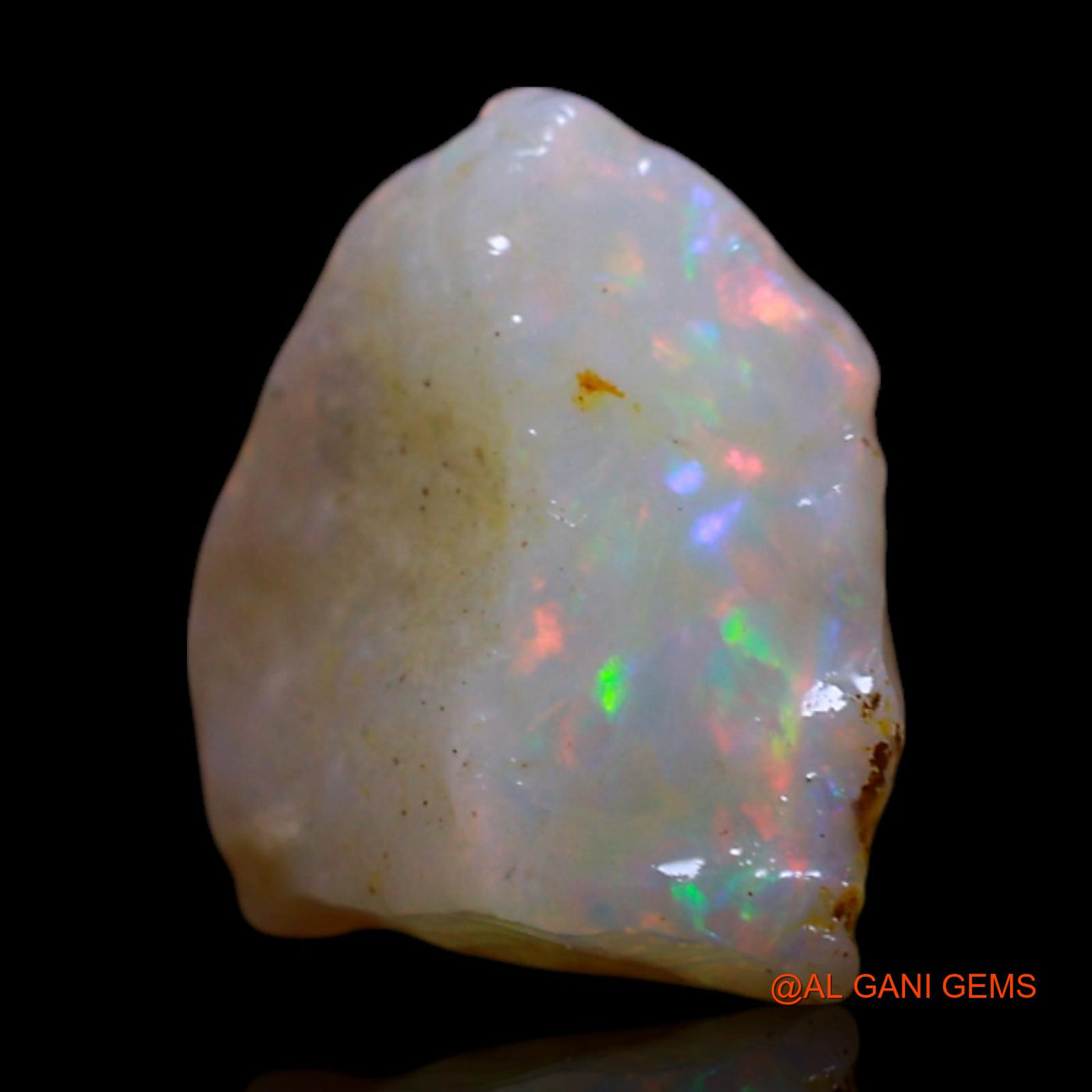 1.50 Cts Natural Australian Fire Opal Loose Gemstone Fancy Rough 10x8x4 mm RG-597