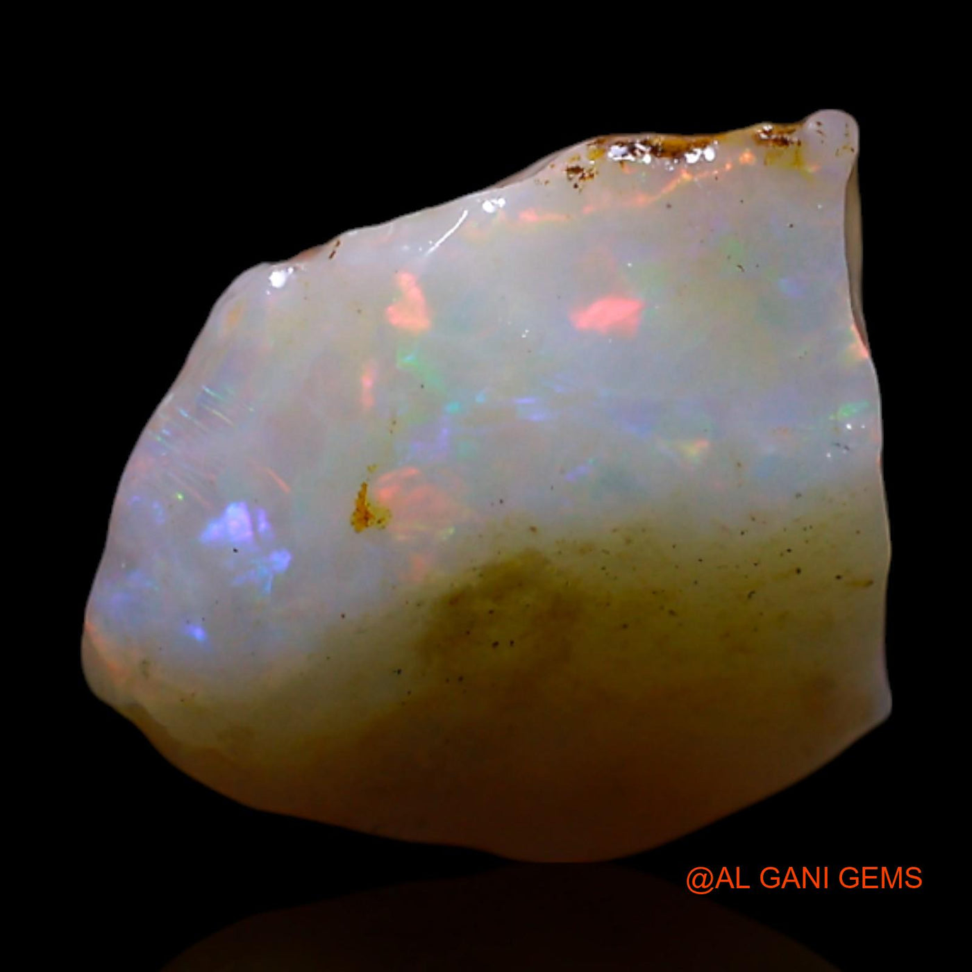 1.50 Cts Natural Australian Fire Opal Loose Gemstone Fancy Rough 10x8x4 mm RG-597
