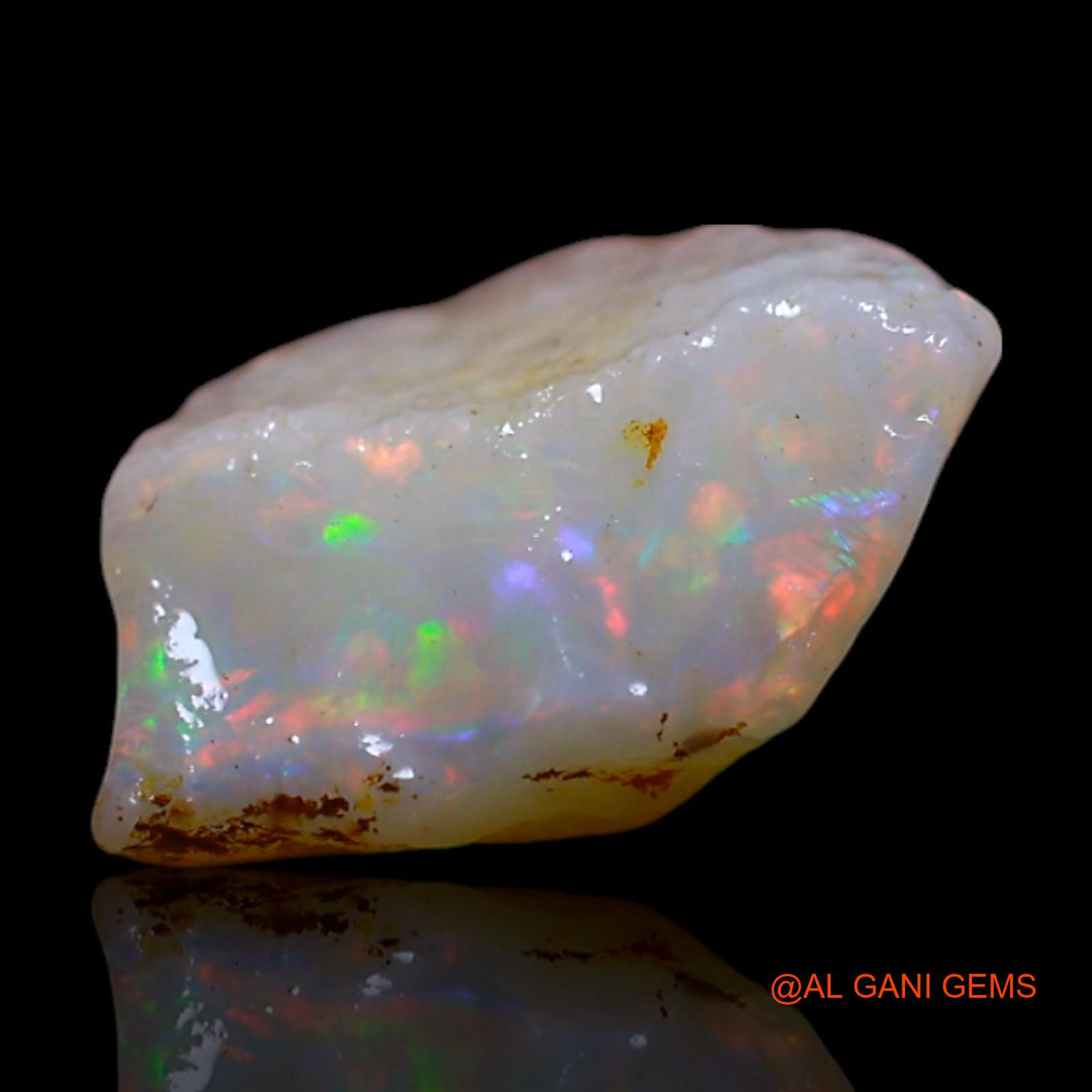 1.50 Cts Natural Australian Fire Opal Loose Gemstone Fancy Rough 10x8x4 mm RG-597
