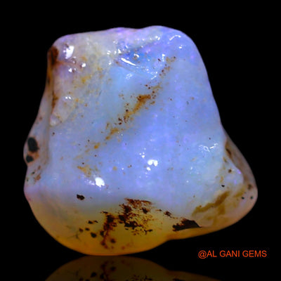 1.80 Cts Natural Australian Fire Opal Loose Gemstone Fancy Rough 9x8x5 mm RG-598