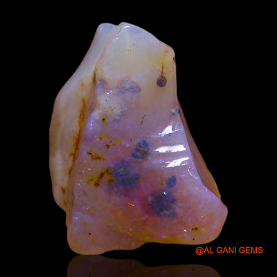 Natural Fire Opal Gemstone 3.00 Cts Loose Fancy Rough From Australia 13x9x5 mm RG-59
