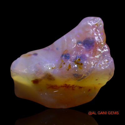 Natural Fire Opal Gemstone 3.00 Cts Loose Fancy Rough From Australia 13x9x5 mm RG-59