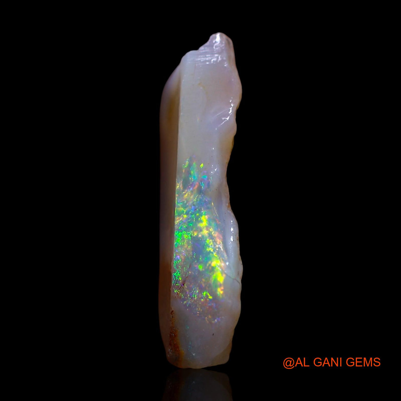 6.00 Cts Natural Australian Fire Opal Loose Gemstone Fancy Rough 18x14x3 mm RG-5