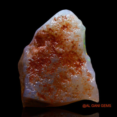 6.00 Cts Natural Australian Fire Opal Loose Gemstone Fancy Rough 18x14x3 mm RG-5