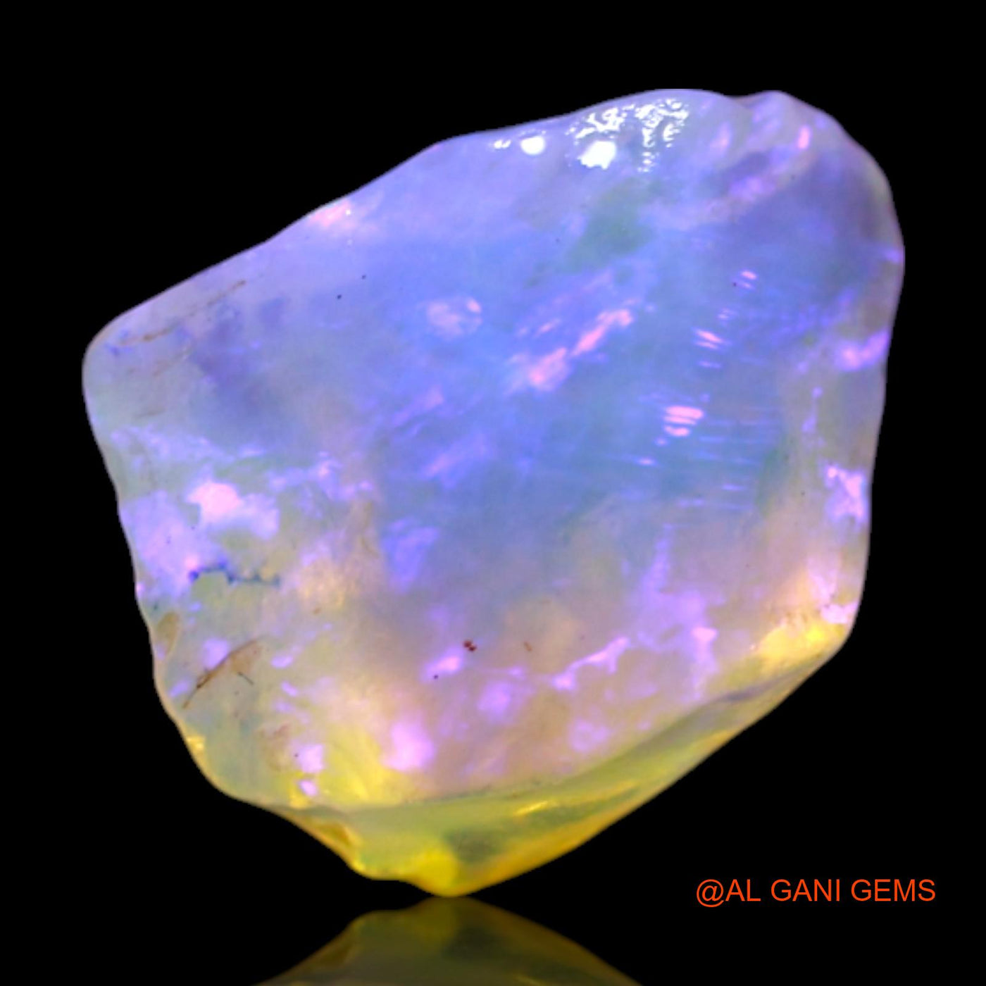 1.90 Cts Unheated Australian Fire Opal Loose Gemstone Fancy Rough Natural 10x7x5 mm RG-600
