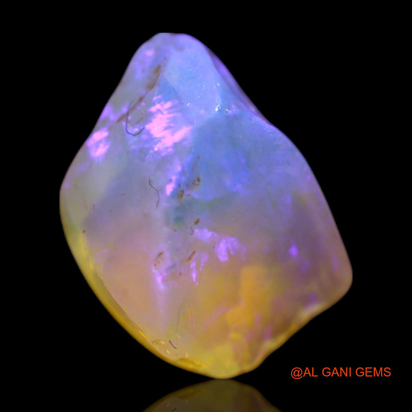1.90 Cts Unheated Australian Fire Opal Loose Gemstone Fancy Rough Natural 10x7x5 mm RG-600