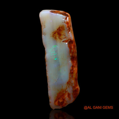 Natural Untreated Fire Opal Loose Gemstone Fancy Rough From Australia 11.00 Cts 29x9x5 mm RG-601